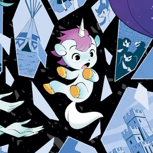 Unico character artwork from the Octas portfolio